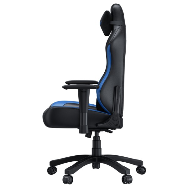 Геймерське крісло Anda Seat Luna Size L Black&Blue PVC для комфорту в іграх