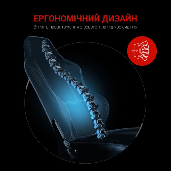 Геймерське крісло Anda Seat Luna Size L Black&Red PVC - Купити з доставкою по Києву та Україні