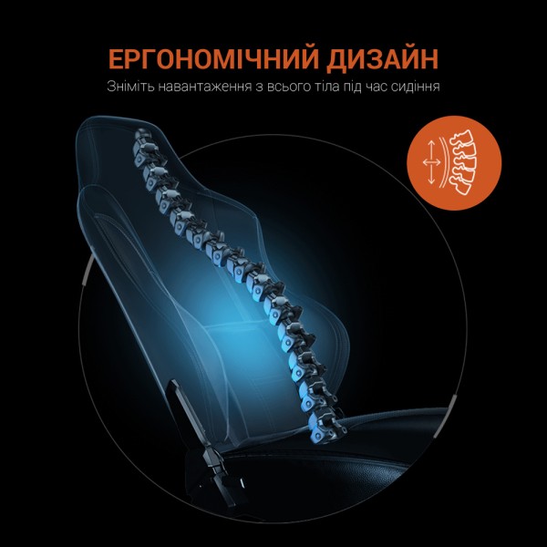 Геймерське крісло Anda Seat Luna Size L Black&Orange купити в Україні