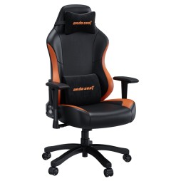 Геймерське крісло Anda Seat Luna Size L Black&Orange PVC