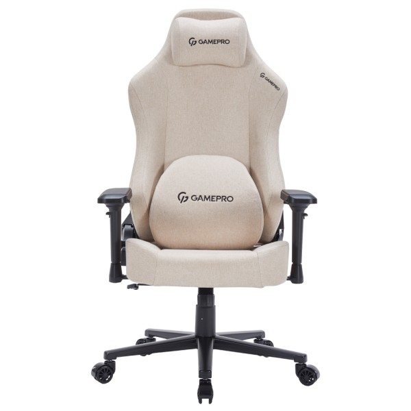 Ігрове крісло Gamepro FGC750G Size L Fabric Beige - зручність для геймерів
