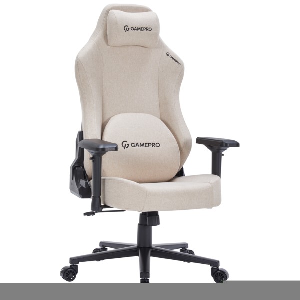 Ігрове крісло Gamepro FGC750G Size L Fabric Beige - зручність для геймерів