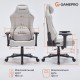 Ігрове крісло Gamepro FGC750G Size L Fabric Light Grey