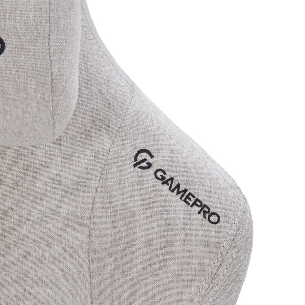 Ігрове крісло Gamepro FGC750G Size L Fabric Light Grey
