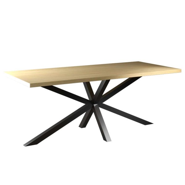 Каркас X double plus для столу в стилі лофт