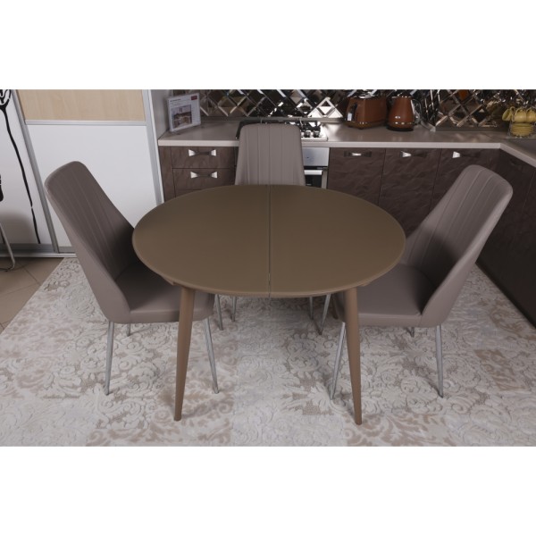 Стіл Greenwich (Грінвіч) – розкладний овальний стіл для сучасної кухні