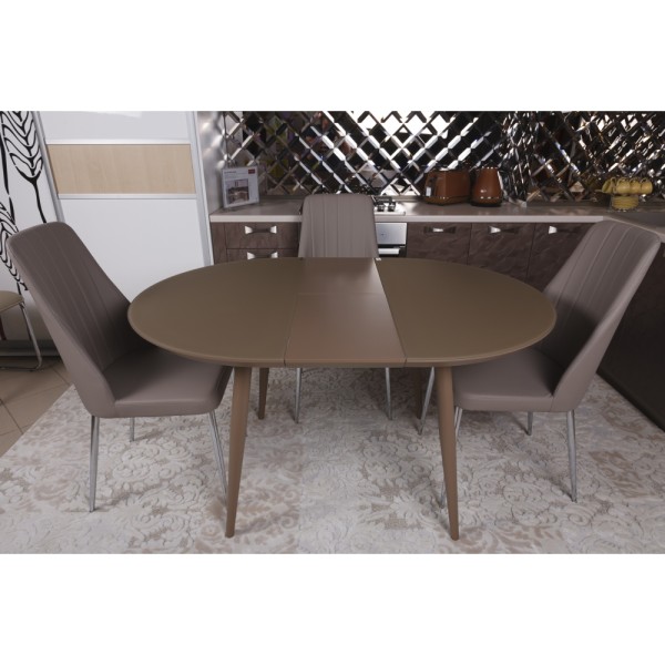 Стіл Greenwich (Грінвіч) – розкладний овальний стіл для сучасної кухні