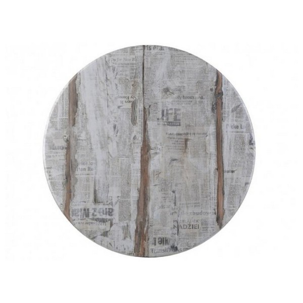 Стільниця Topalit d-60 см (кругла, МДФ/пластик)