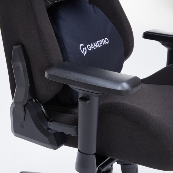 Ігрове крісло Gamepro GC900DB Size XL Fabric Black – комфорт і підтримка для ігор