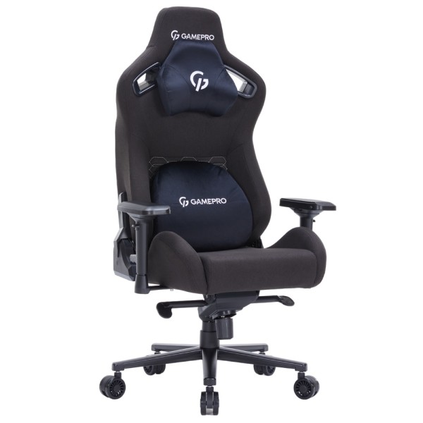 Ігрове крісло Gamepro GC900DB Size XL Fabric Black – комфорт і підтримка для ігор