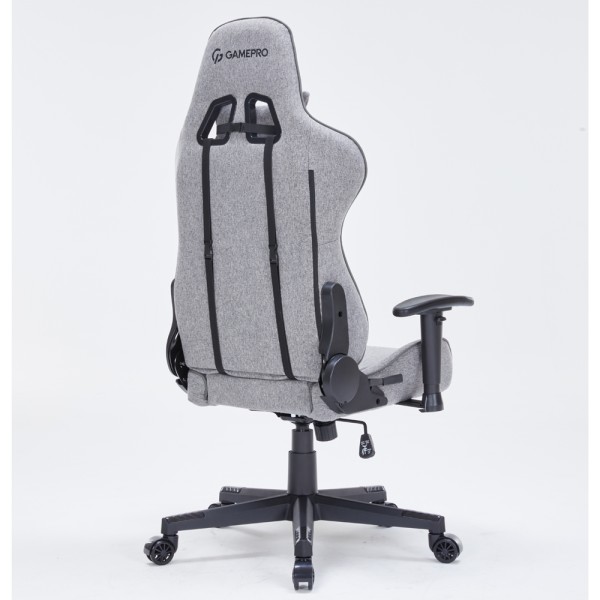 Ігрове крісло Gamepro GC575FB Size L Fabric Gray – Комфорт для геймерів та офісу