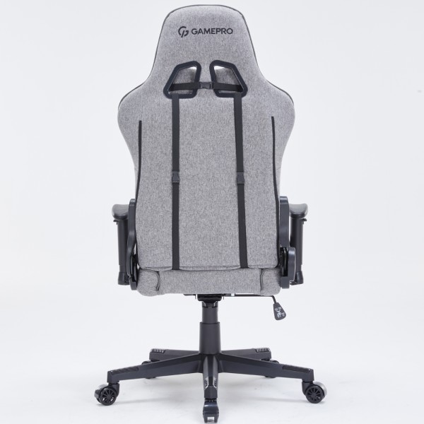 Ігрове крісло Gamepro GC575FB Size L Fabric Gray – Комфорт для геймерів та офісу