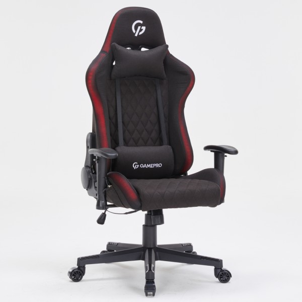 Ігрове крісло Gamepro GC700FB RGB Size L Fabric Black
