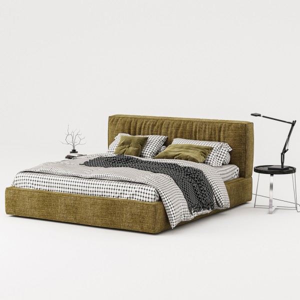 М'яке ліжко Bern 2 з підйомним механізмом