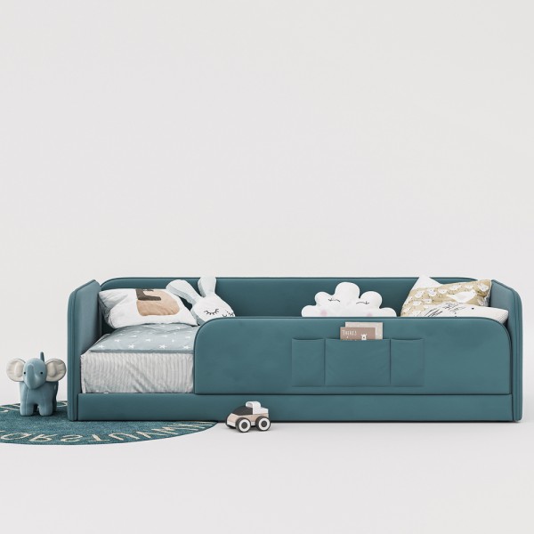 М'яке дитяче ліжко Rio з бортиком