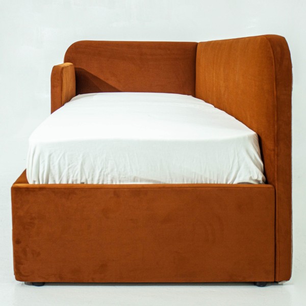 Ліжко дитяче м'яке Мокко