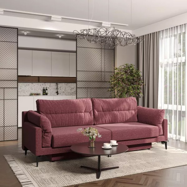 Диван прямий розкладний Amberg – зручність і комфорт для вашого дому