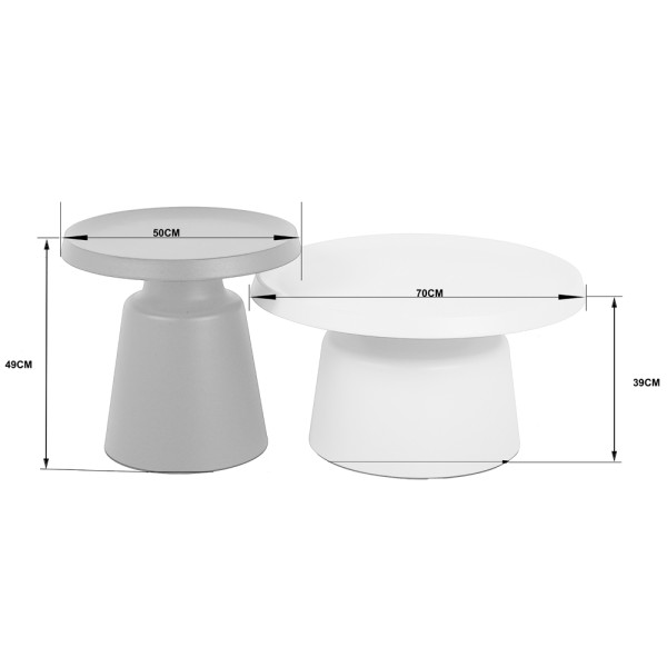 Комплект журнальних столів Mexico для вашої вітальні