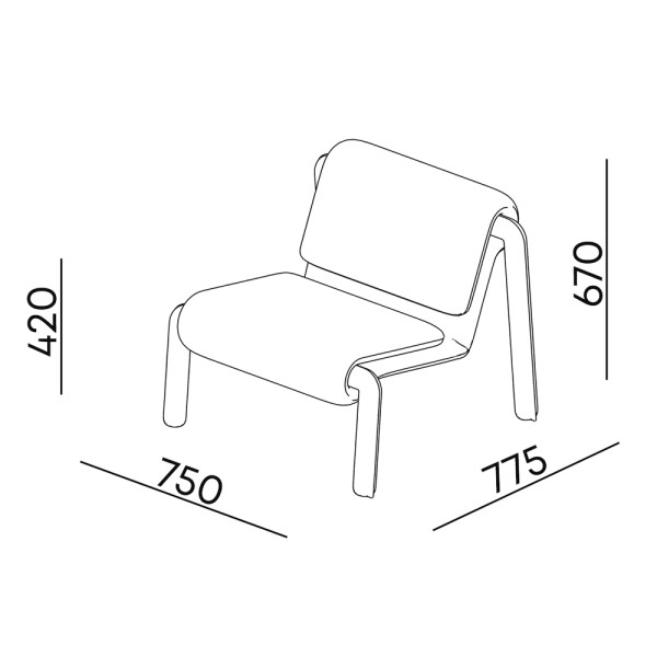 Крісло Falda - Ідеальне рішення для вашої вітальні