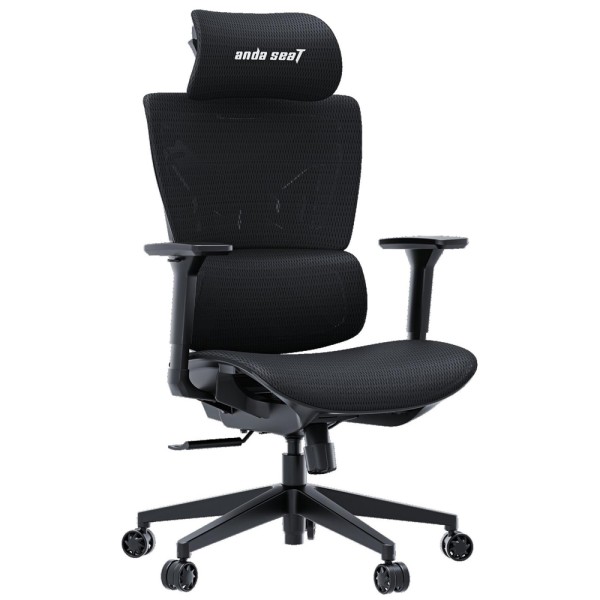 Ігрове крісло Anda Seat X-Air Mega Size XL Mesh Space Black – Для комфортної гри та роботи