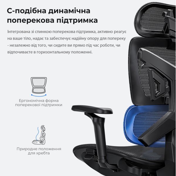 Ігрове крісло Anda Seat X-Air Pro Size XL Mesh Gray Twilight