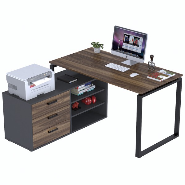 Стіл кутовий NDT-3S-135 для офісу та дому