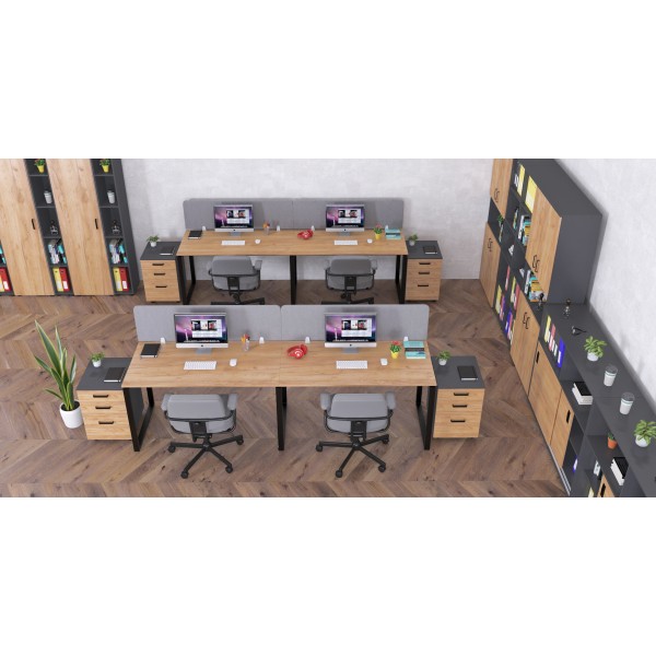 Мобільна тумба NT-3SL-42х65 для офісу