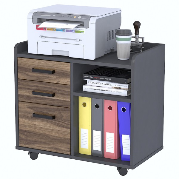 Тумба мобільна NTP-3S-73х65 – стильна та функціональна меблі для офісу