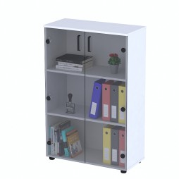 Тумба зі скляними дверима NT3-80-2SK