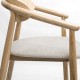 Напівбарний стілець Mamont semi-soft натуральний ясен