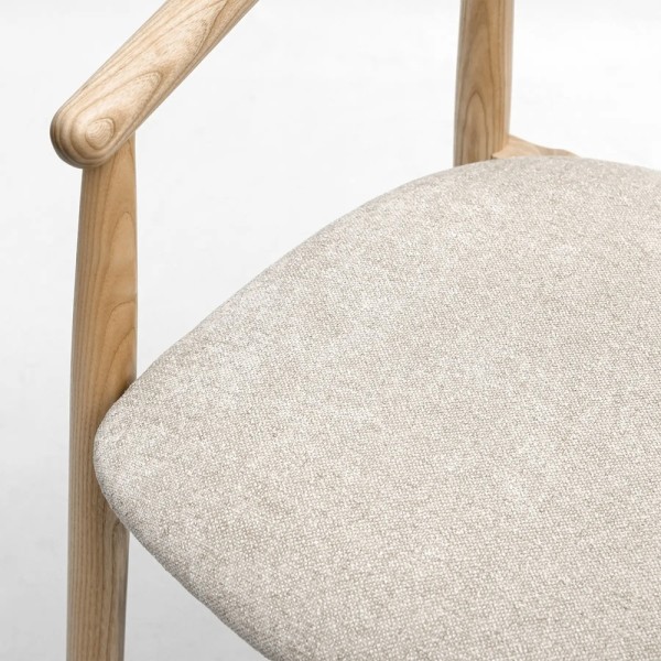 Напівбарний стілець Mamont semi-soft натуральний ясен