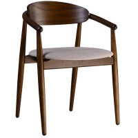 Стул Mamont semi-soft темный орех (PC359)