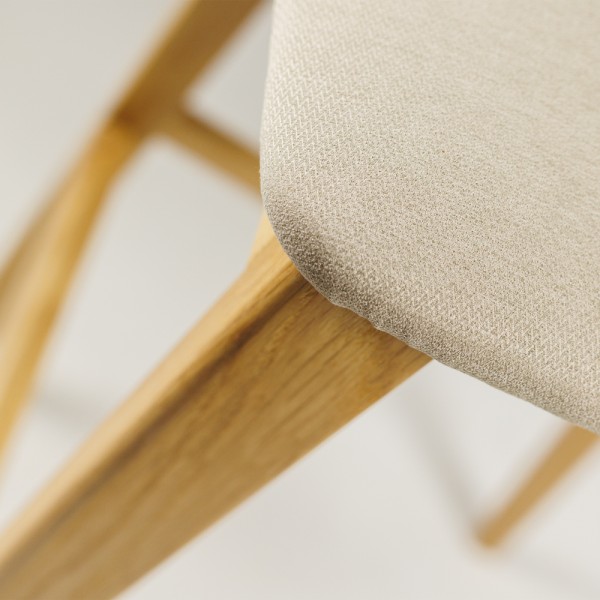 Стілець напівбарний Floki New дуб — стиль та комфорт для вашого інтер'єру