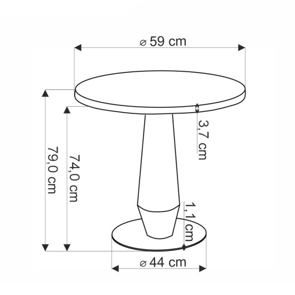 Кухонний стіл Molina – сучасний стиль для вашої кухні