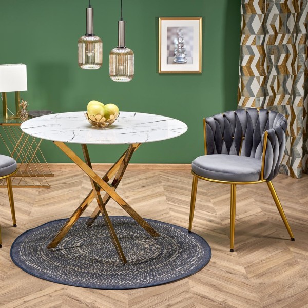 Стіл Raymond 2 — круглий стіл для сучасної кухні