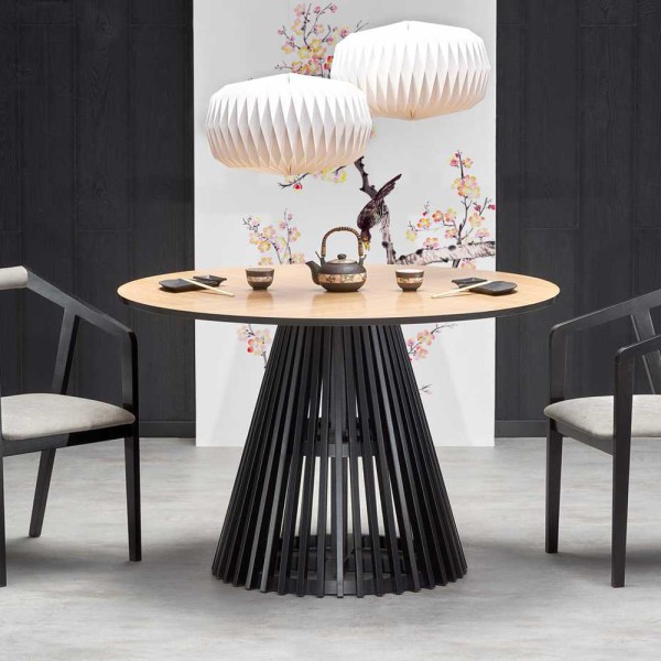 Круглий стіл Miyaki – сучасний стіл для кухні та кафе