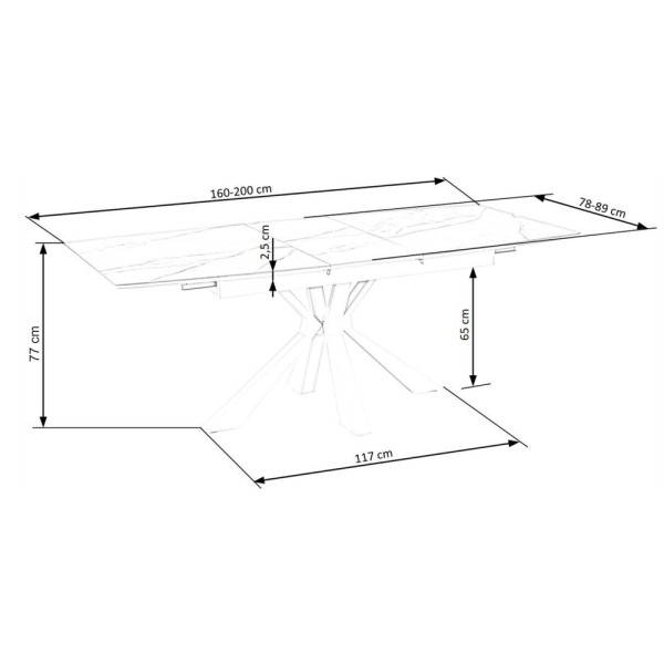 Стіл розкладний Vivaldi – ідеальний вибір для вашої кухні