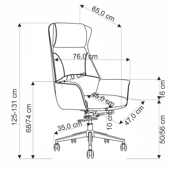 Офісне крісло Ederson – зручність та стиль для вашого офісу