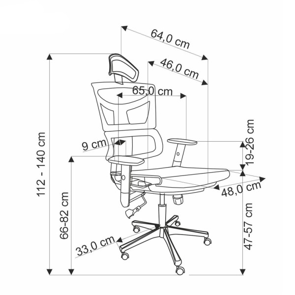Офісне крісло Marcus - зручність і стиль для вашого офісу