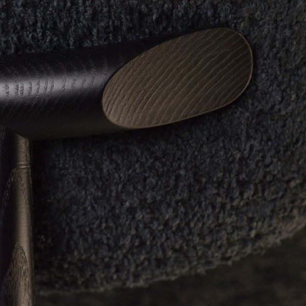 Стілець Panda New чорний для кухні та кафе