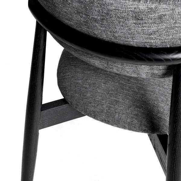 Стілець Panda New чорний для кухні та кафе