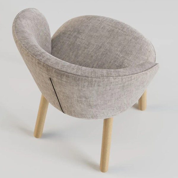 Стілець Stitch натуральний ясен - стильний вибір для вашої кухні та кафе