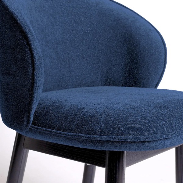 Стілець Stitch чорний – для кухні та кафе