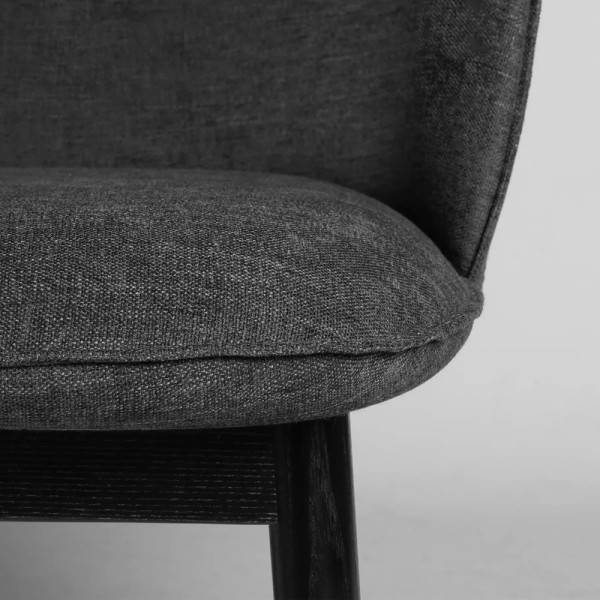 Стілець Stitch Comfort чорний — сучасний стиль для вашої кухні