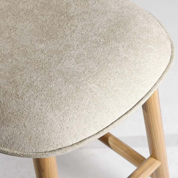 Стілець напівбарний Stitch натуральний ясен