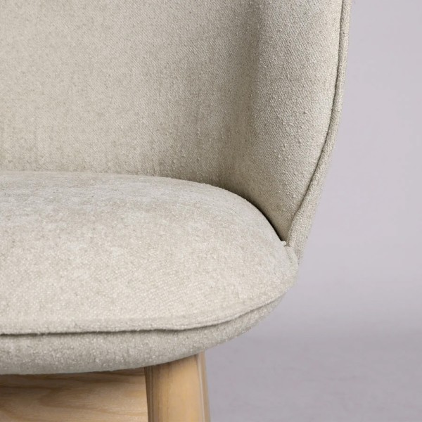 Стілець напівбарний Stitch натуральний ясен