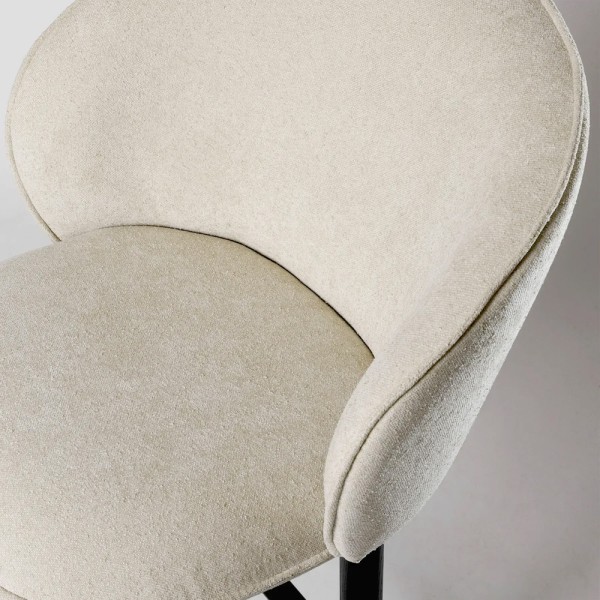 Стілець барний Stitch чорний