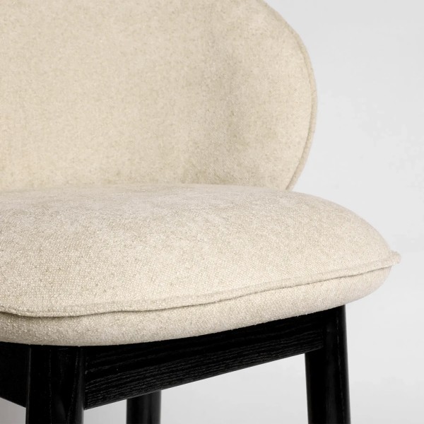 Стілець барний Stitch чорний