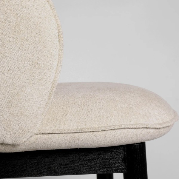 Стілець барний Stitch чорний