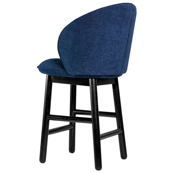 Стілець барний Stitch чорний